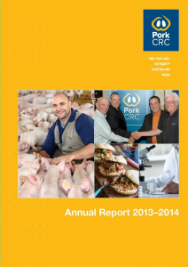 Pork CRC Annual Report 2013-14